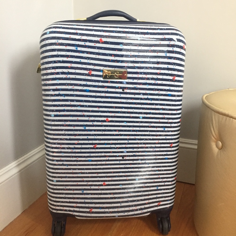 NWT Jessica Simpson Carry On Spinner Suitcase